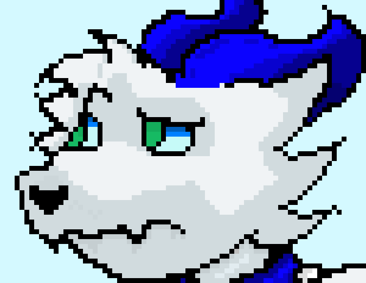 [63ceb7] -He kinda spun backwards- Ah... O-Oh sorry... Uh... Hi?...
