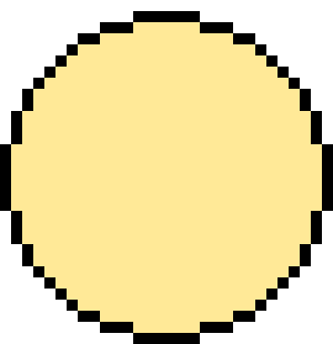 [406f58] Pixel Art Circle 1