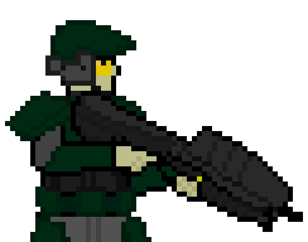 [e36e71] I absolutely nailed the Halo CE Assault Rifle, it looks almost perfect! -Pathfinder