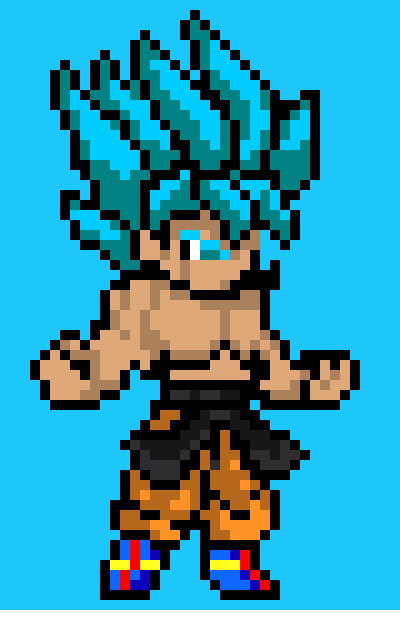 [6b8cb3] My Version Of: What If Broly and Goku Were Sent To Earth? Legendary Super Saiyan Form