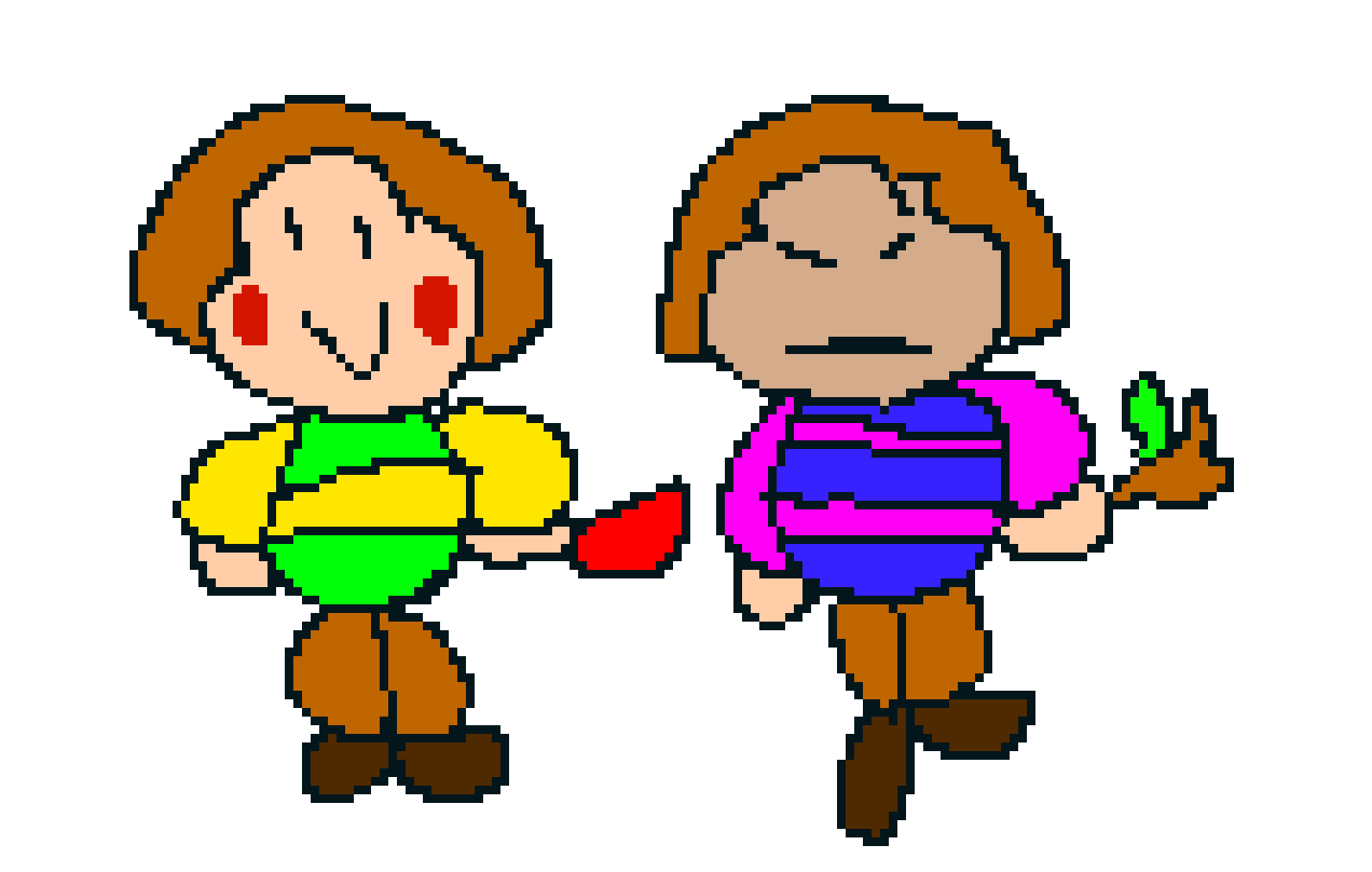 [9664c4] UnderFaked sprite sheet (humans)