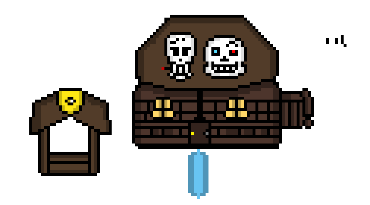 Sans And Pap's house..Along,with the,ROYAL!Stand