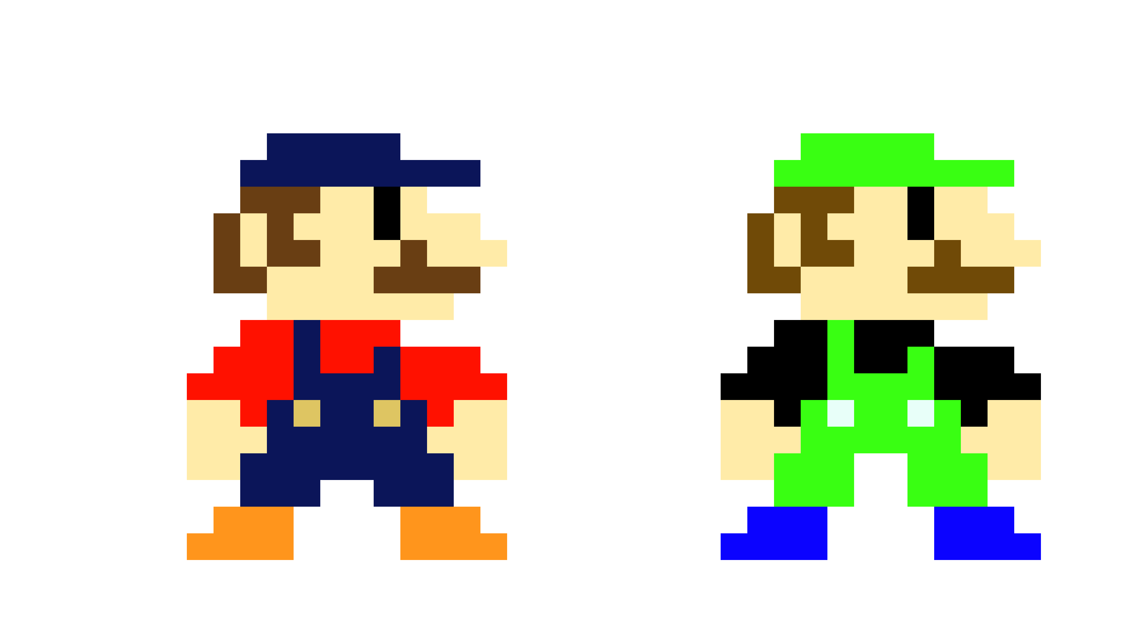 (Super Mario Bros) Mario Luigi (Mario Bros)