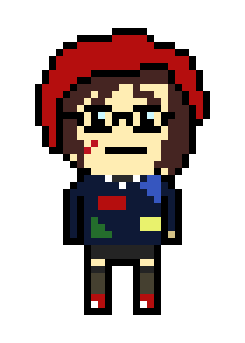 [9664c4] Yu Kadara Danganronpa Sprite