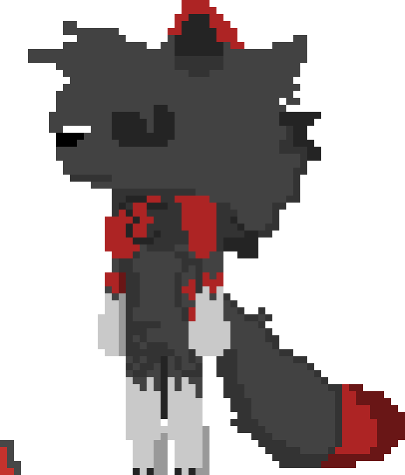 [aa51ac] Rails The  Gray Wolf (Remake) [Side Eyes closed]