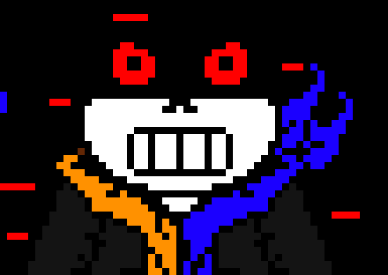 dualitytale sans: i have no choice but to use my strongest attack, called SUPERMOPHOBIA. the power to bring a huge ball that does an insane amount of damage, sending the opponent straight to suffering in hell.