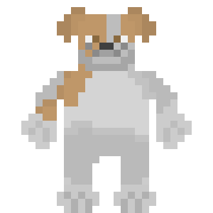 [4256c9] Dog Gacha Bulldog