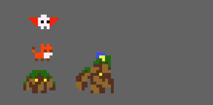 [9664c4] Level 1 monsters