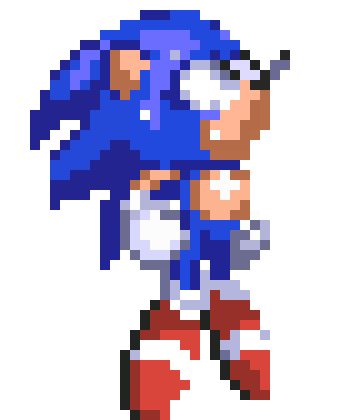 [60b334] [ " Storming-Blue-Speedster! "] ( Sonic ) *Bounce*