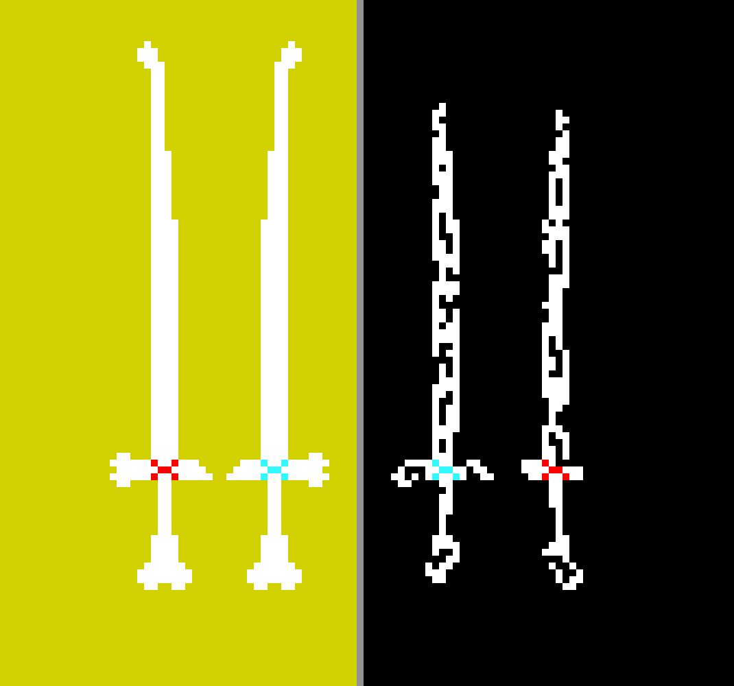 [9664c4] Bone Swords