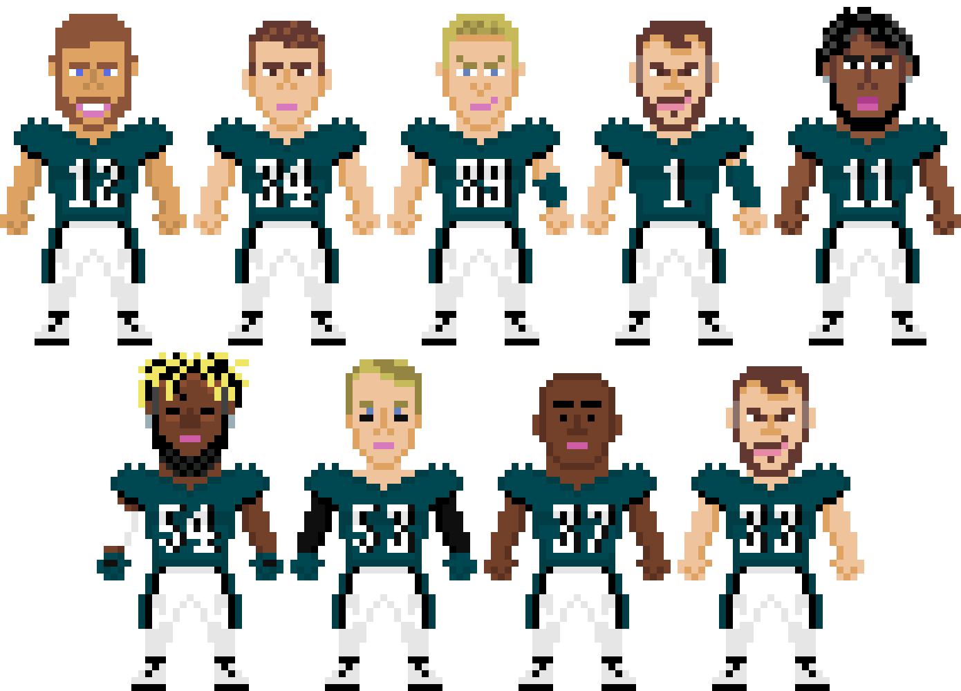 [19274e] Eagles Roster