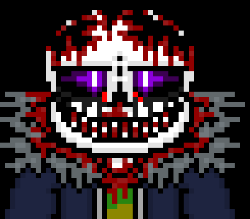 [57dac4] nah, i think ill keep going *stabs him in the forehead with his own rib cage*