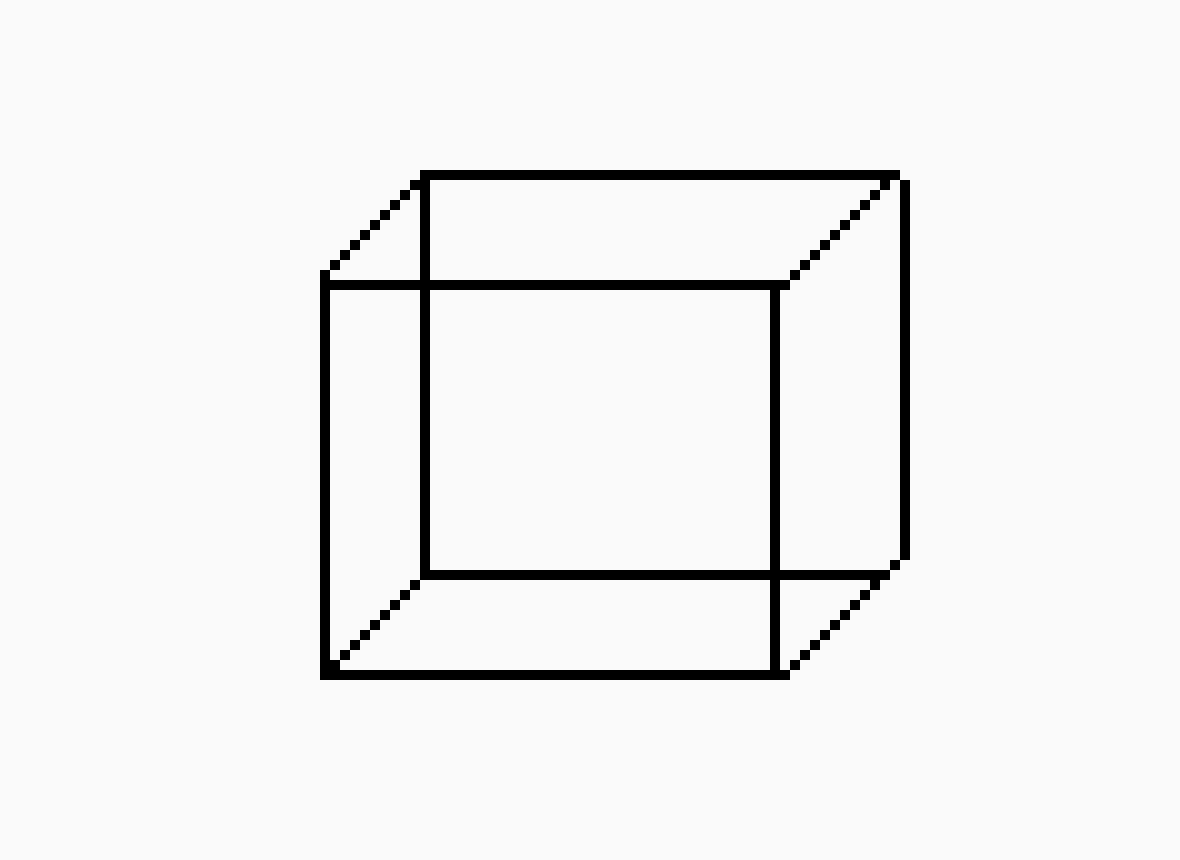 [d6bf7b] See Through 3D Cube!