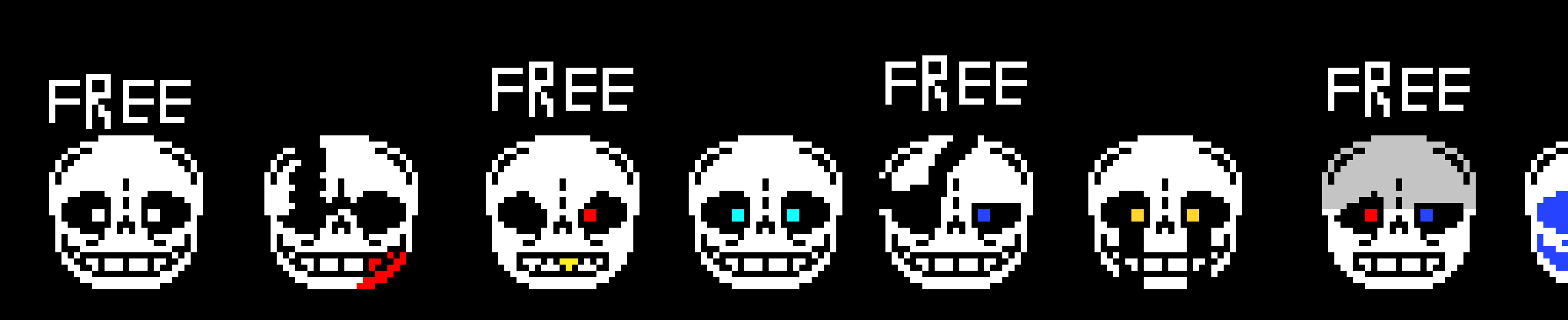 [d082ec] i made 12 sans aus, half of them people can use