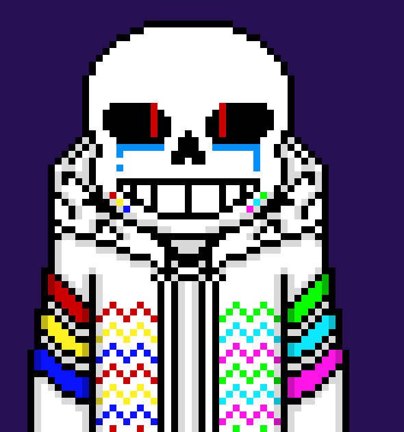 [0ae1f1] NO, I EXPECT YOU TO AT LEAST TRY AND FIND OUT WHY. YOU ALL EXPECT ME TO TURN AGAINST HIM AND BEAT THE SHIT OUT OF HIM, AND GET MAD OR SURPRISED WHEN I DON'T. WHAT ABOUT ALL THE OTHER TIMES I TREATED THOSE OTHER SANSES THAT DID HORRIBLE THINGS WITH KINDNESS? WHERE IS THAT SAME KINDNESS FOR DELETE?!?