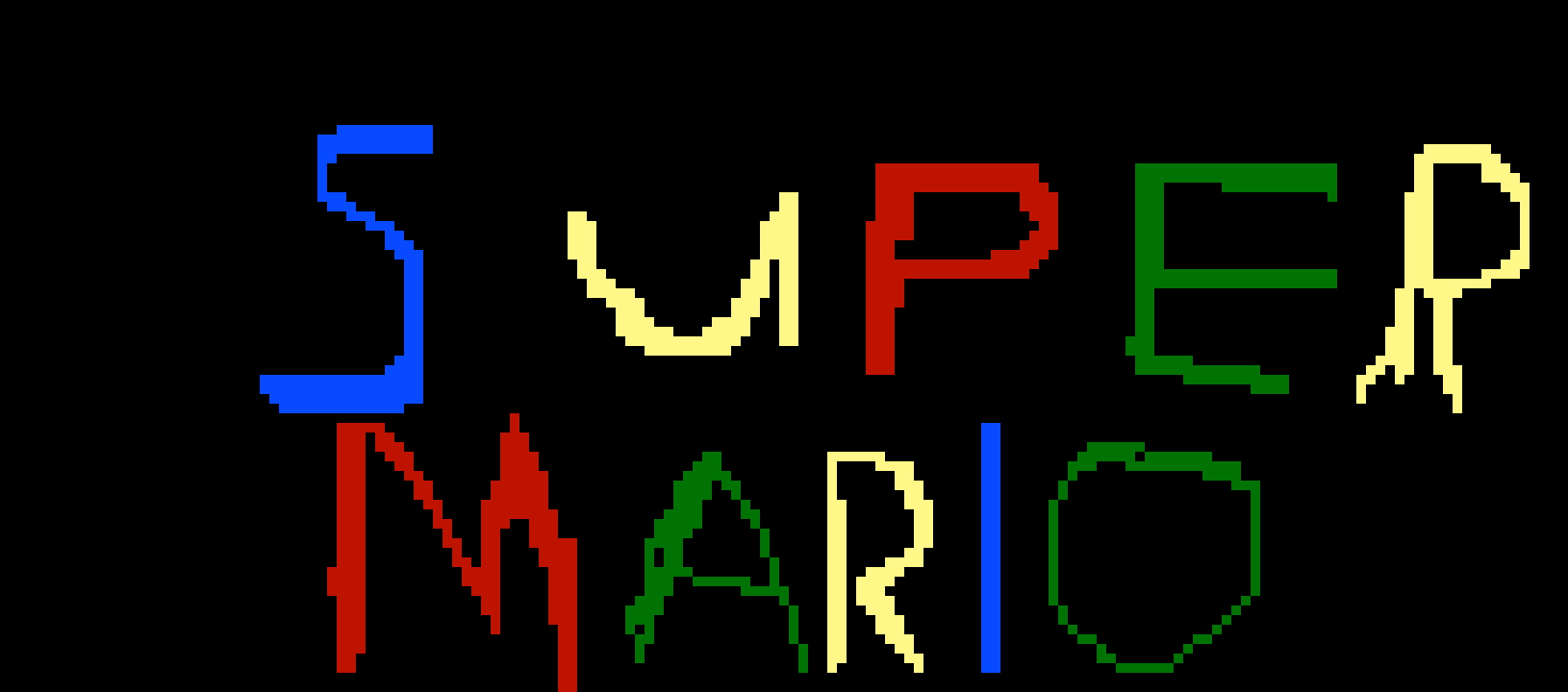 [e57de6] Super Mario logo