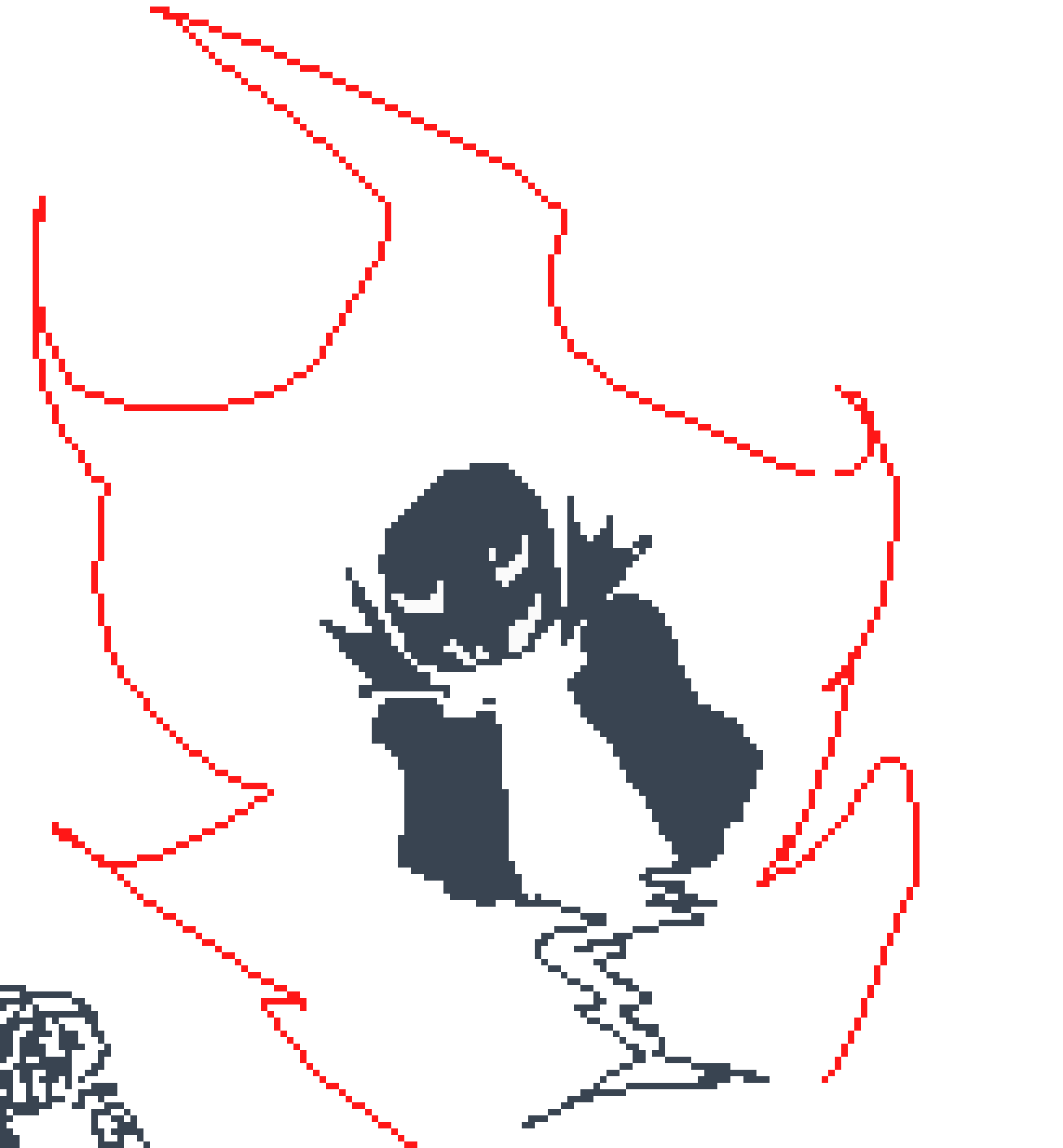 [bb4814]    I am slightly better scribbled black.