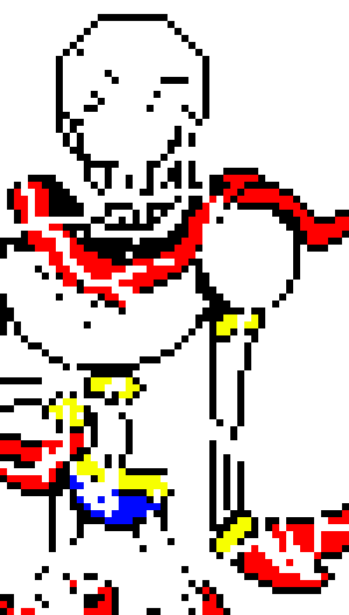 [9664c4] Papyrus Battle Sprites