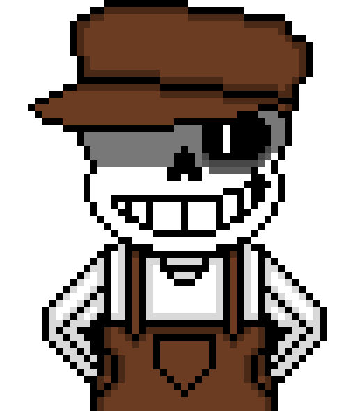 [606dfc] *there is a loud sound that makes VHS sans turn around. But when he does, Possessed Express isn't there*