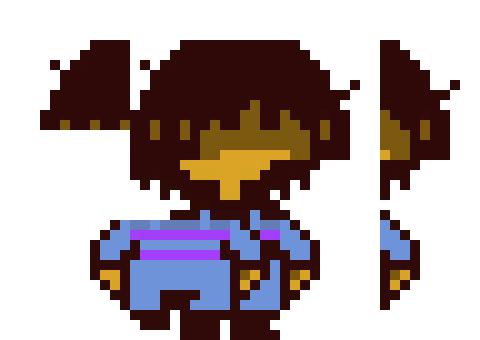 [ca1aff] Frisk [My Version Remake] {Glitch}