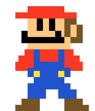 [9664c4] Mario Front diagonal