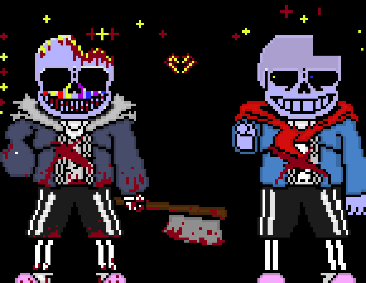 [b7db12] the triad of cosmic suffering phase 2.5 - amongus man 
