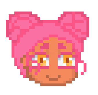 [d7ce6d] Space bun girl