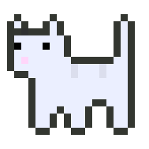 [9664c4] white cat
