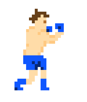 [4a2772] Blue boxer side