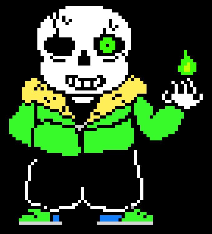 [9664c4] ACERTALE - Sans Battle (Soul Change pose)