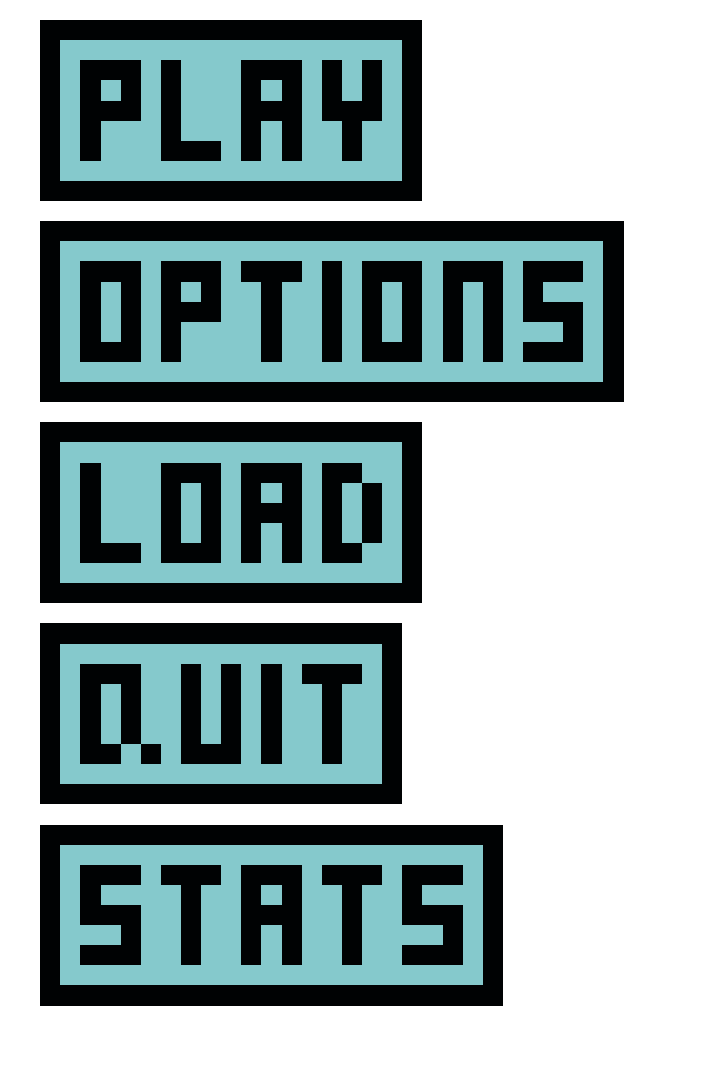 [bfa091] Menu Buttons