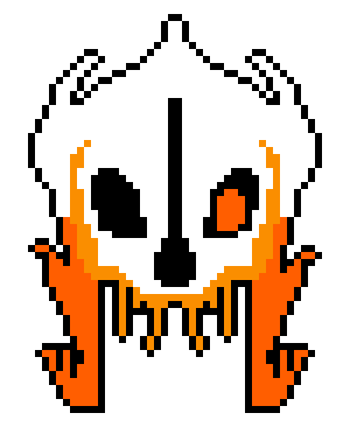 [a0817c] Undertale GASTER BLASTER Sprite