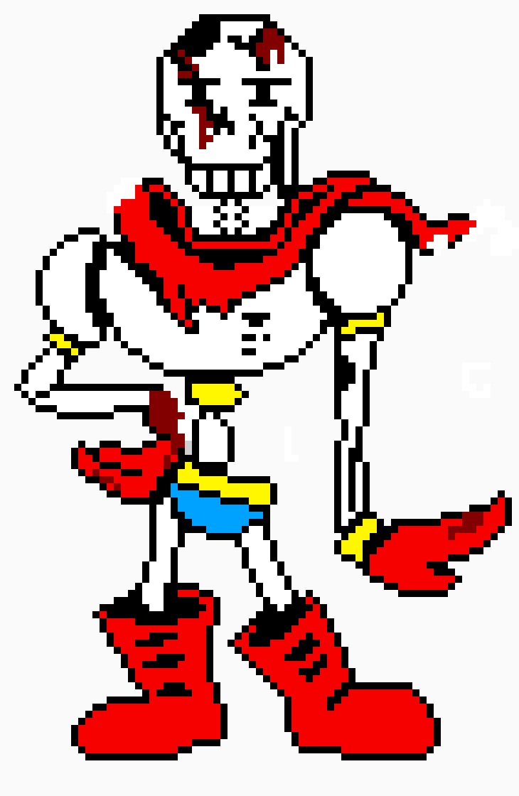 [c90033] Undertale Papyrus sprite