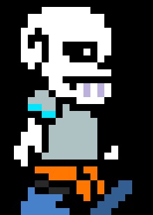 [11a9d7] Thanks for telling me my dear best droney. -distrust has left again- -Distrust!Sans