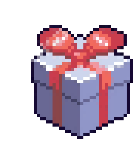 [7854d8] blue gift
