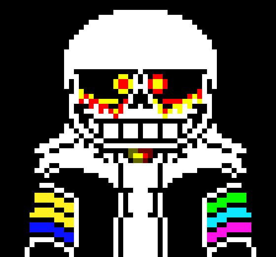 [c7b058] *Golden and red chains come from his arms and wrap around him*
