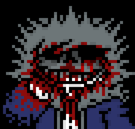 [9e7d85] *He shakily points to a direction *