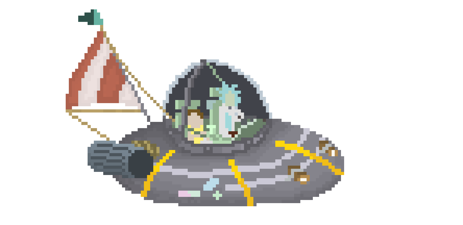 rick and morty spaceship