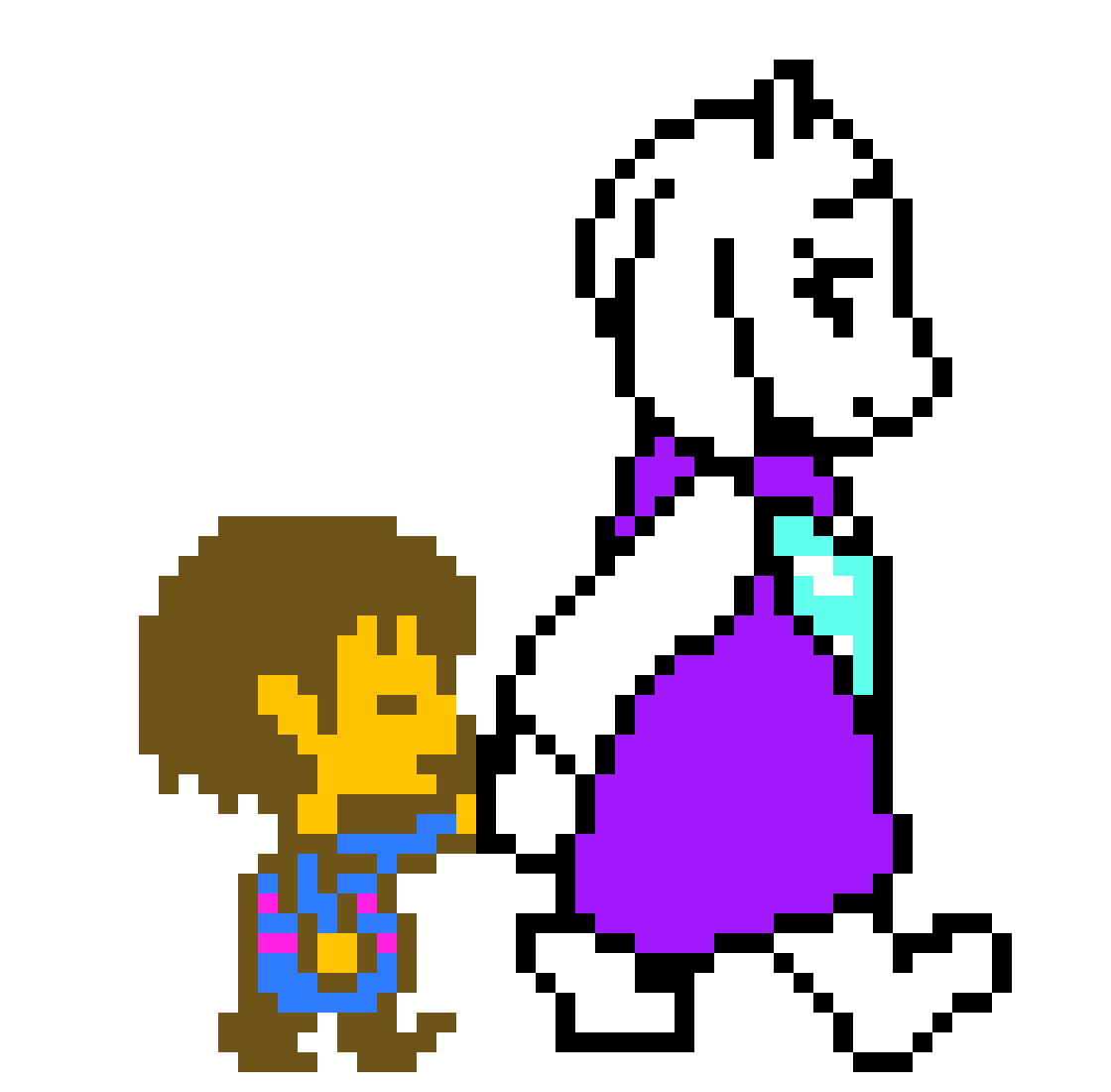 [9664c4] Toriel and Frisk