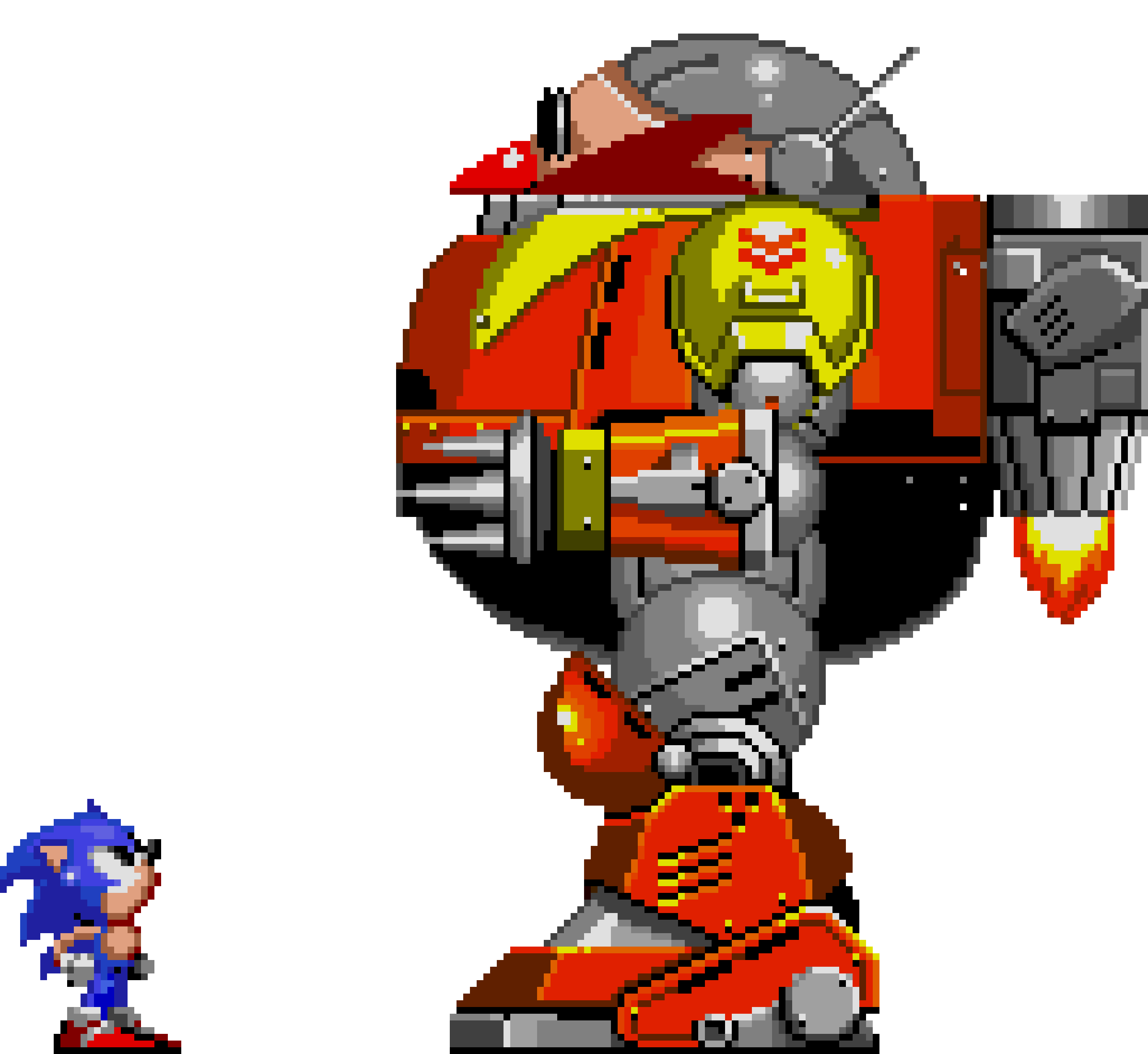 Sonic vs the Death Egg Robot, 16-bit