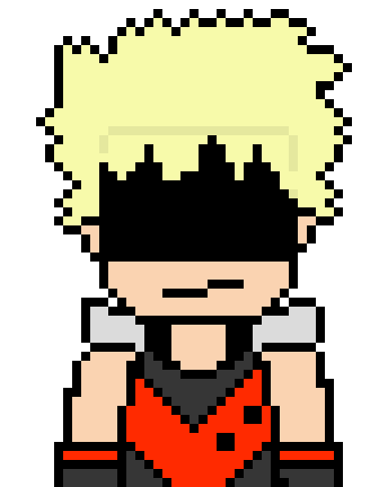 [b9de0d] well if a cant help myself....i would be too weak.... - bakugou katsuki  