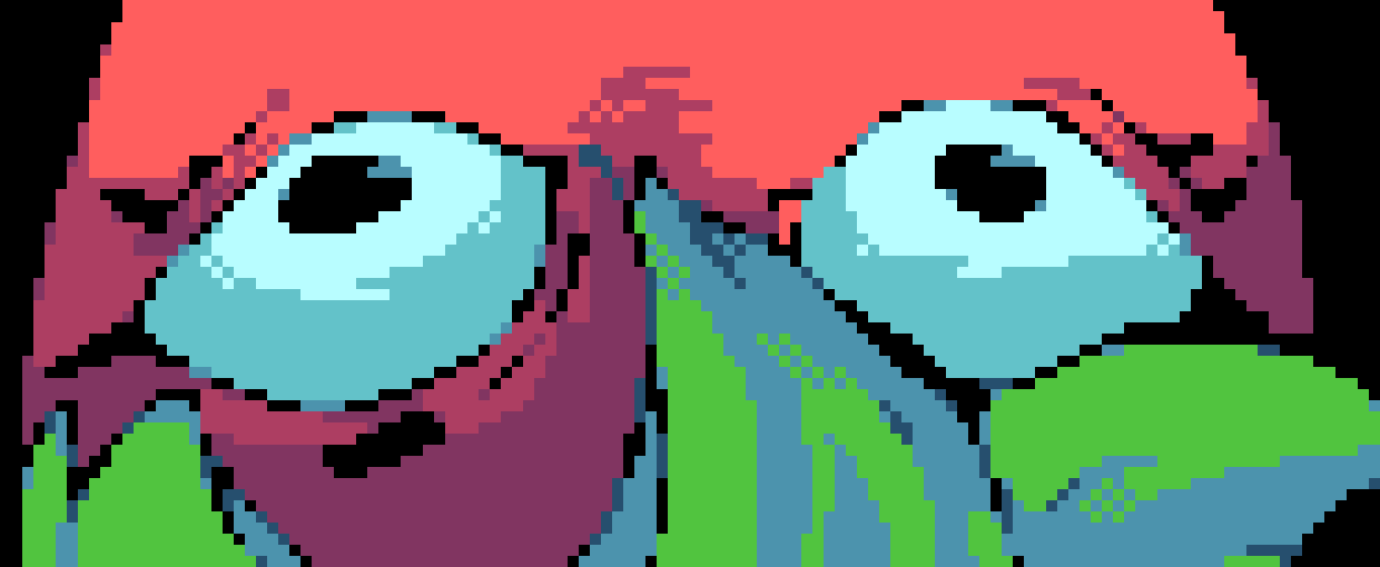 [8426a8] change bg color so you can see the shape better he looks like floating eyes lol