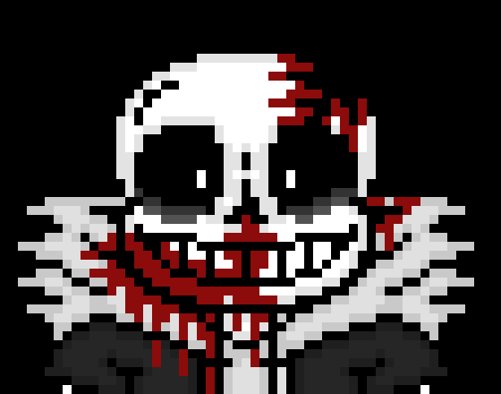 [57dac4] fun fact: Bones actually contain blood in them, and also i dont beleive for whole "oh the Sans slash is fake, its just ketchup"