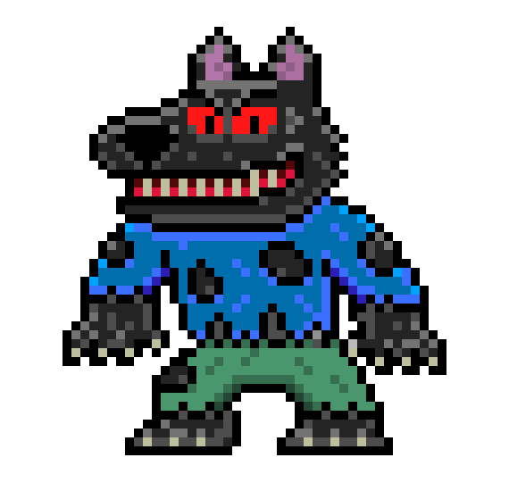 [ca8eb2] Loup Garou Noir