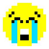 Sad face