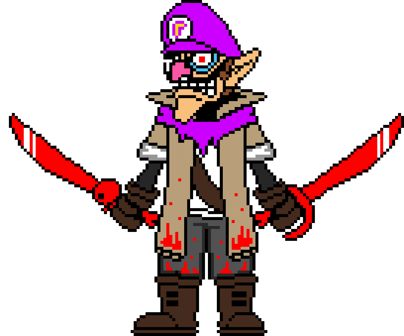 [3232ff] QuestionableDustSwap: Dustbandoned (Waluigi)