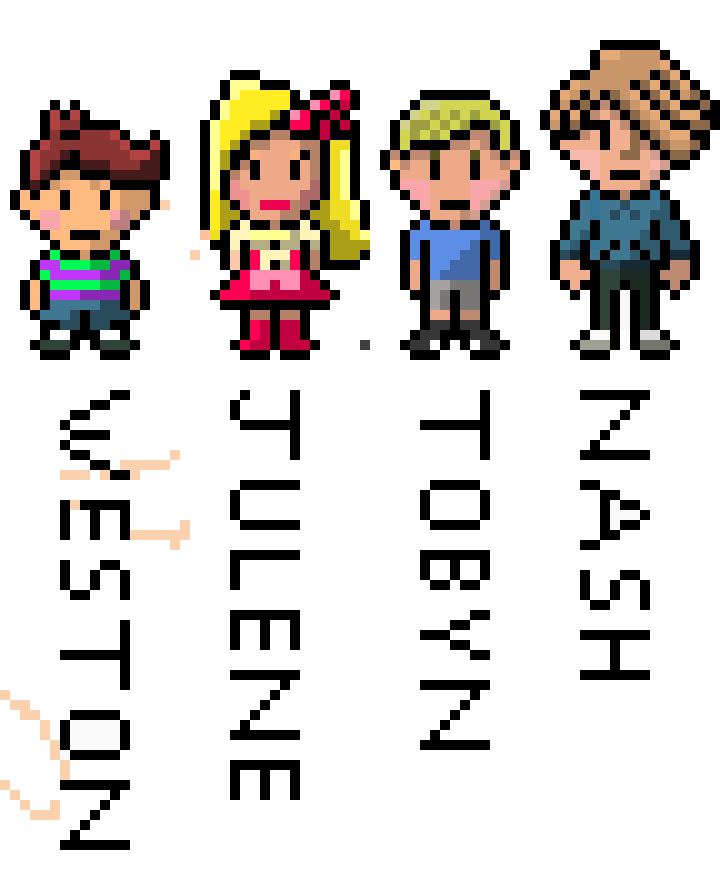 [6b06de] Mother 4 protagonists