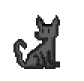 [9664c4] Dog Adopt Gray