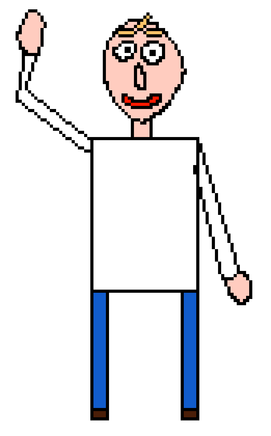 [7fd531] White Baldi