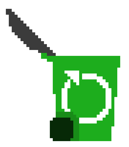 recycle bin open